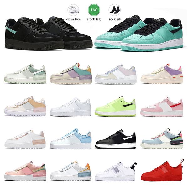 1 shadow platform men women casual shoes pistachio frost spruce aura white black aurora pale ivory pink oxford particle grey classic womens